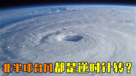 北半球台風 逆時針